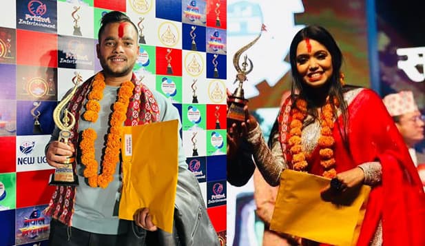 Kushal and Shantishri best singer, Bam Bahadur to Dirghasadhana honor