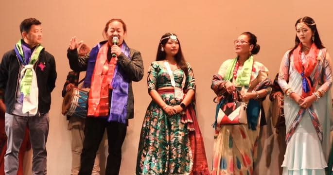 Dayahang and Miruna's film 'Jari' premiered in London, and the Diaspora floc ...